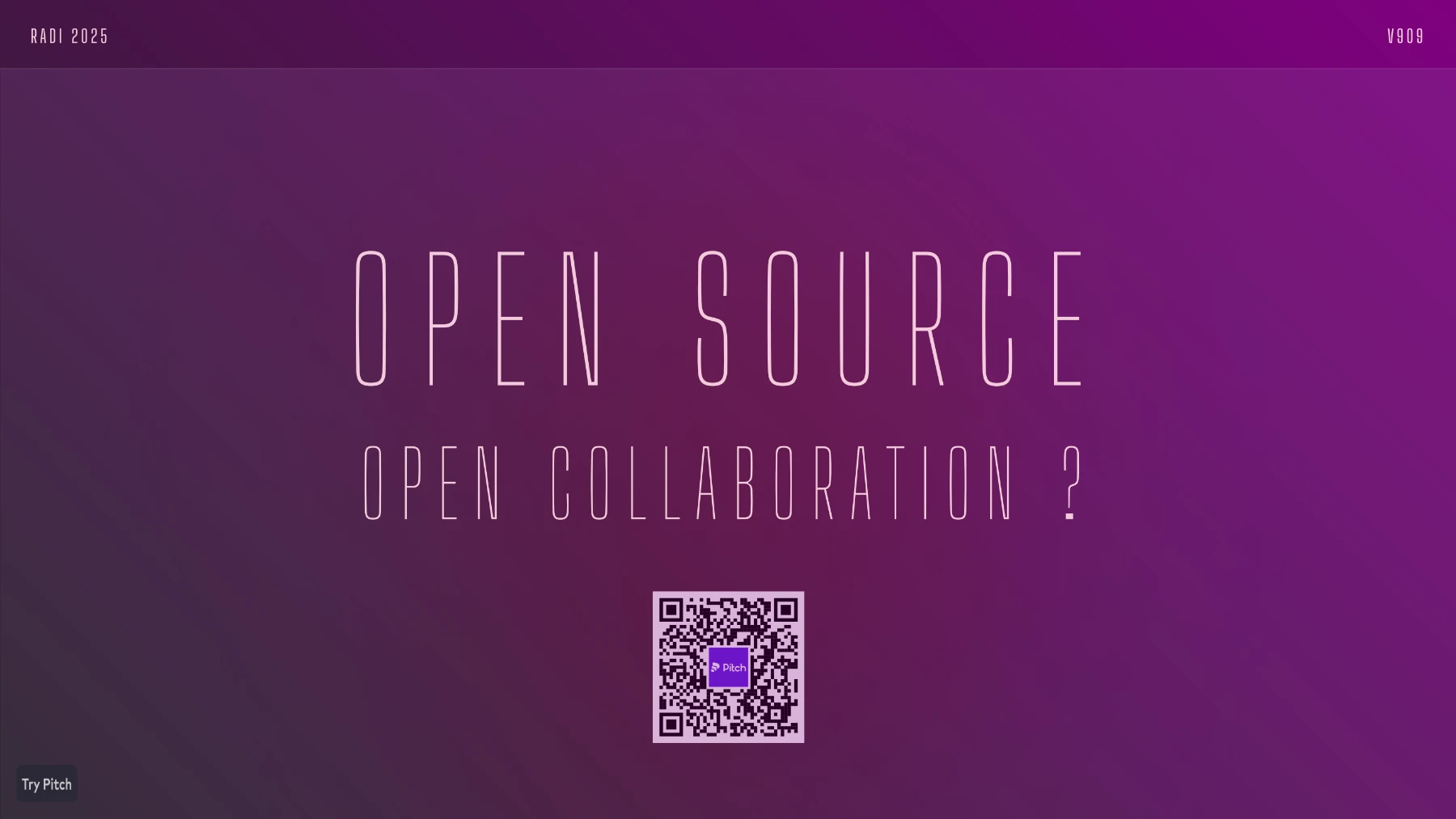 Présentation : Open Source, Open Collaboration - Dee Coureau - RADI-RAF 2025